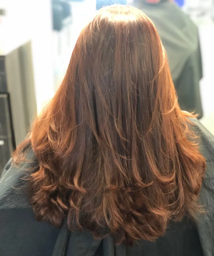 Color work at Distinct Hair Salon