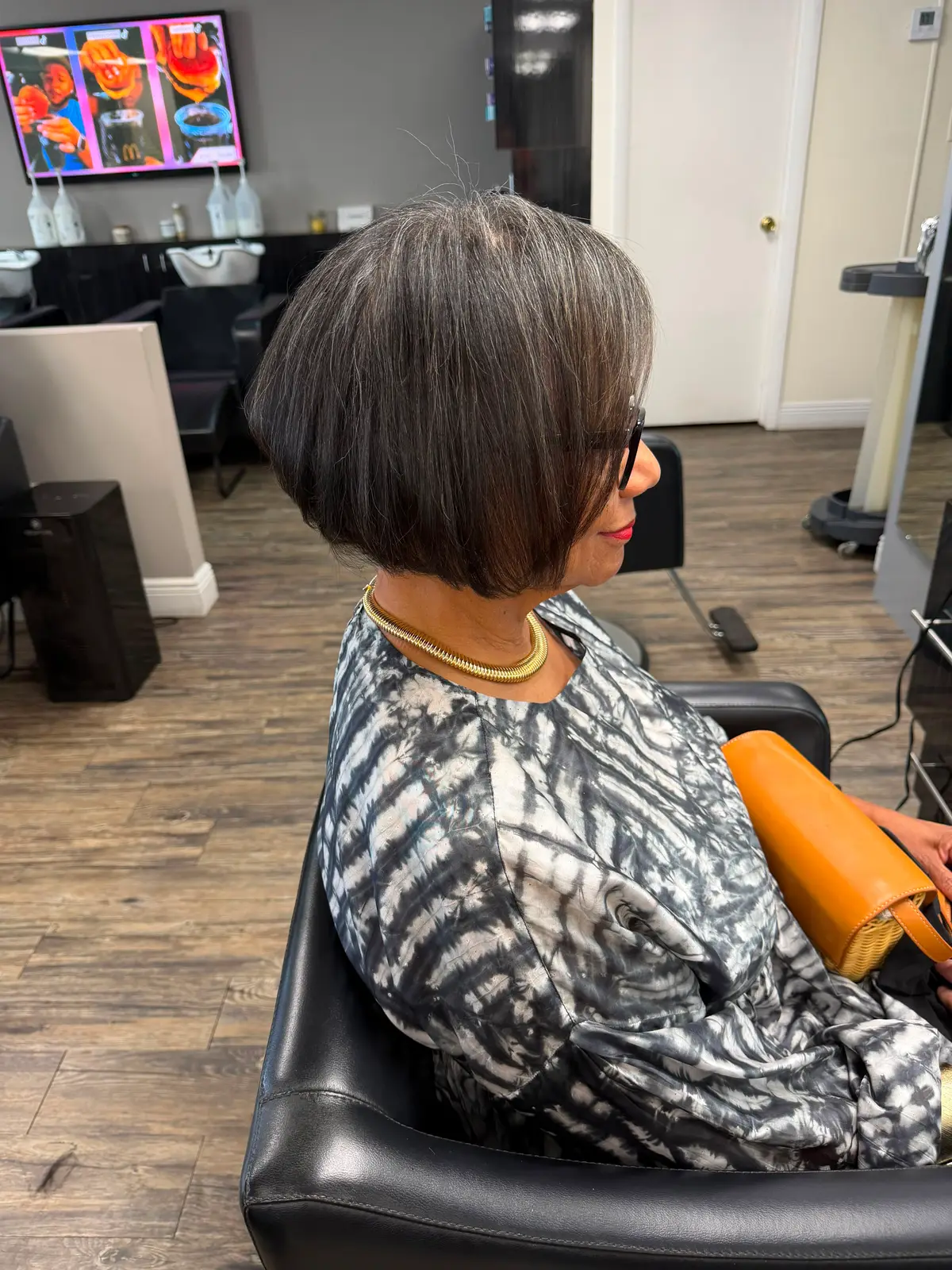 stylish bob haircut